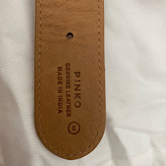 PINKO MACRAME SUMMER BELT. Size M
